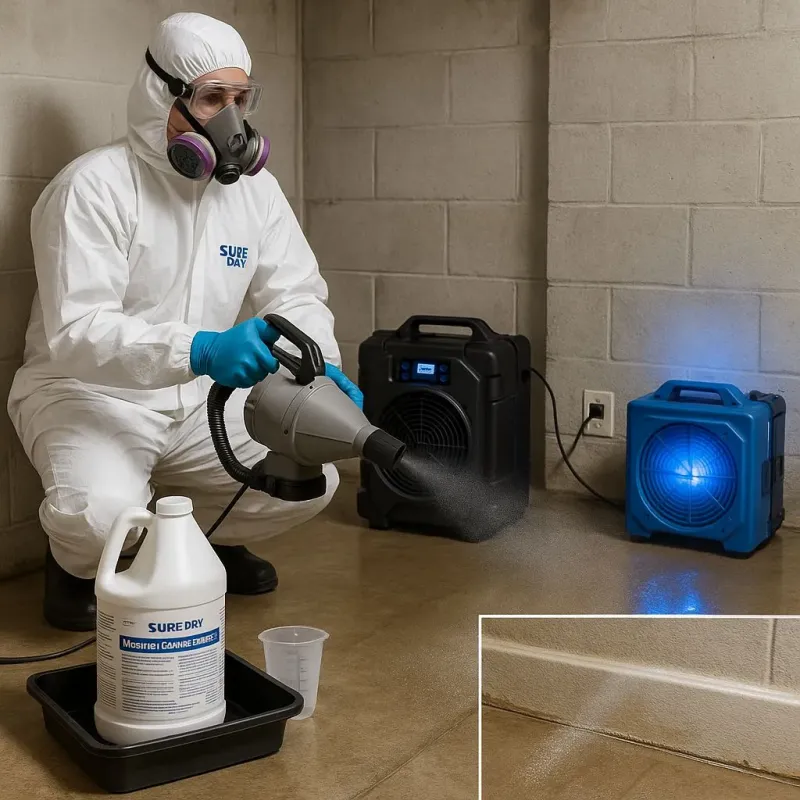 Sanitization and Odor Removal process in Opa-locka, FL